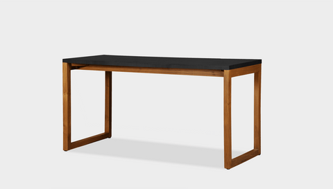 reddie-raw desk 150L x 35D x 75H *cm / Wood Teak~Black / Wood Teak~Natural Suzy Desk