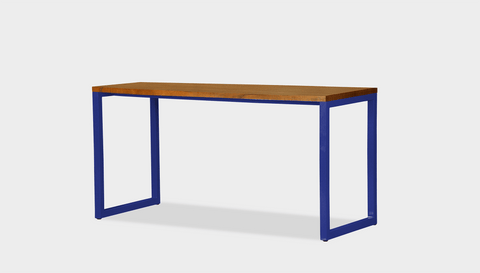reddie-raw desk 150L x 35D x 75H *cm / Wood Teak~Natural / Metal~Navy Suzy Desk