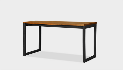 reddie-raw desk 150L x 35D x 75H *cm / Wood Teak~Natural / Wood Teak~Black Suzy Desk