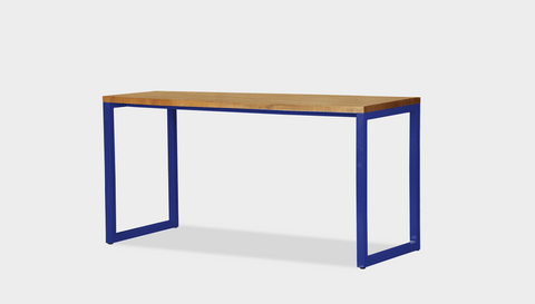 reddie-raw desk 150L x 35D x 75H *cm / Wood Teak~Oak / Metal~Navy Suzy Desk