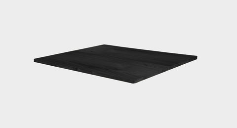 reddie-raw table top SQ 30W x 30D x 2H *cm / Wood~Teak Black Reclaimed Solid Teak Table Tops